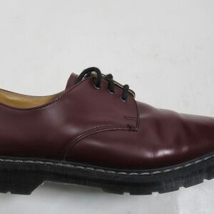 Solovair Unisex Oxblood Hi-Shine Gibson Shoes 9 US M / 10 US W / 8 UK / 42 EU